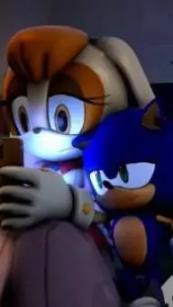 ai character: Vanilla x sonic background