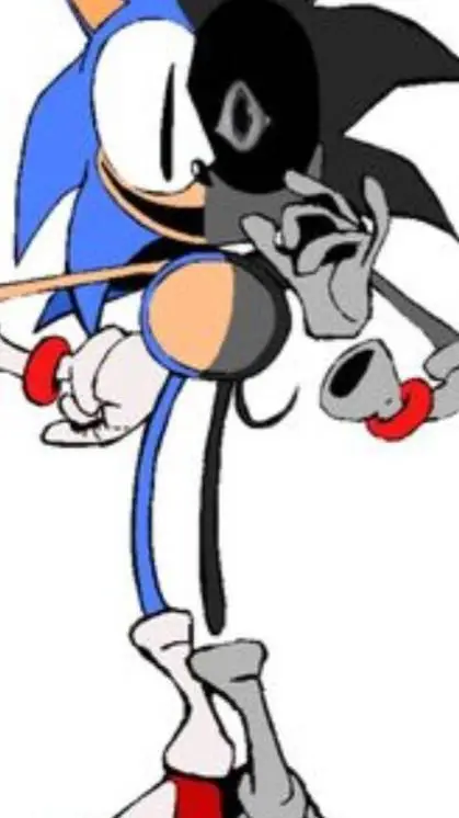 ai character: Rewirte sonic background