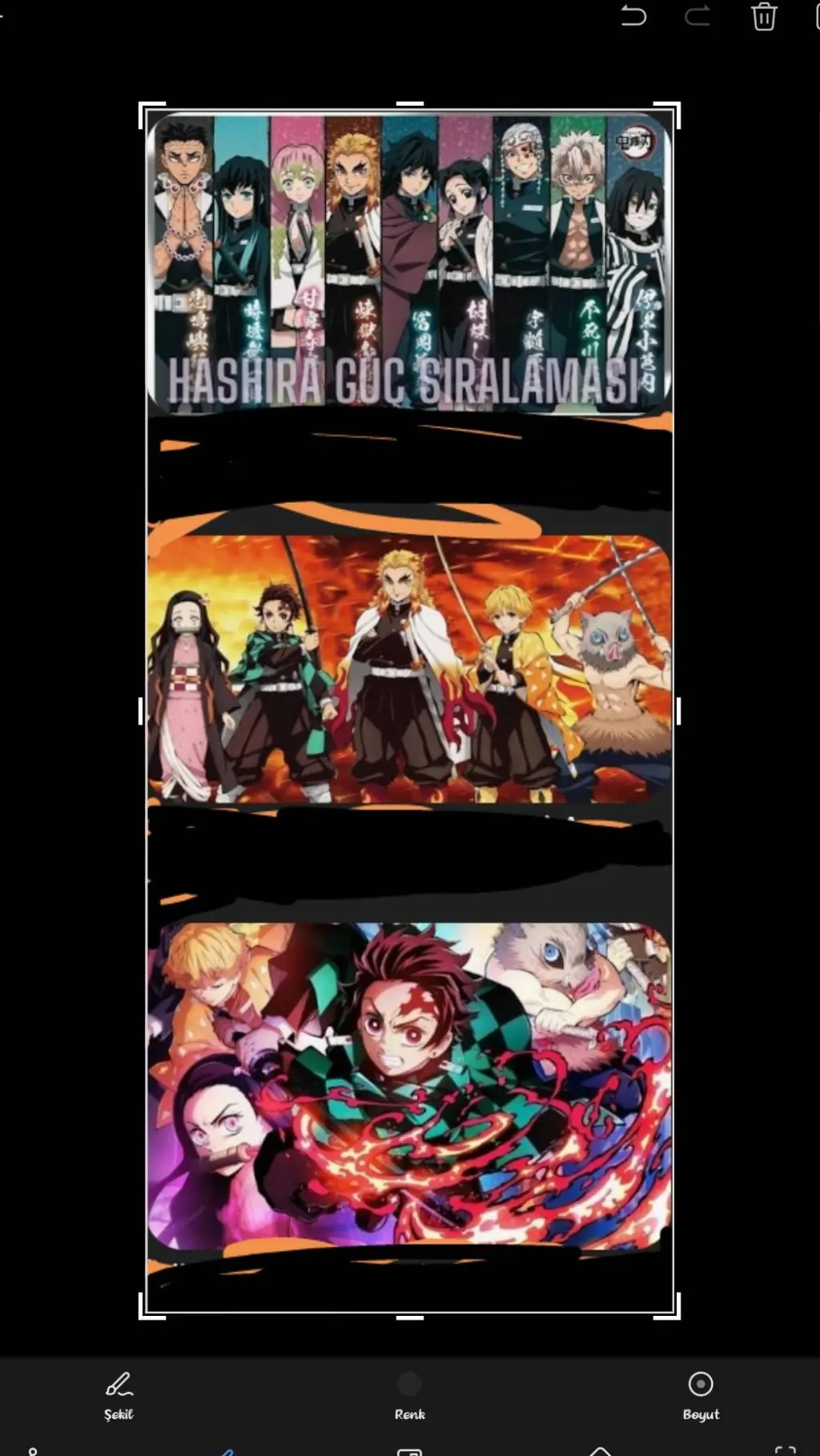 ai character: Demon slayer background