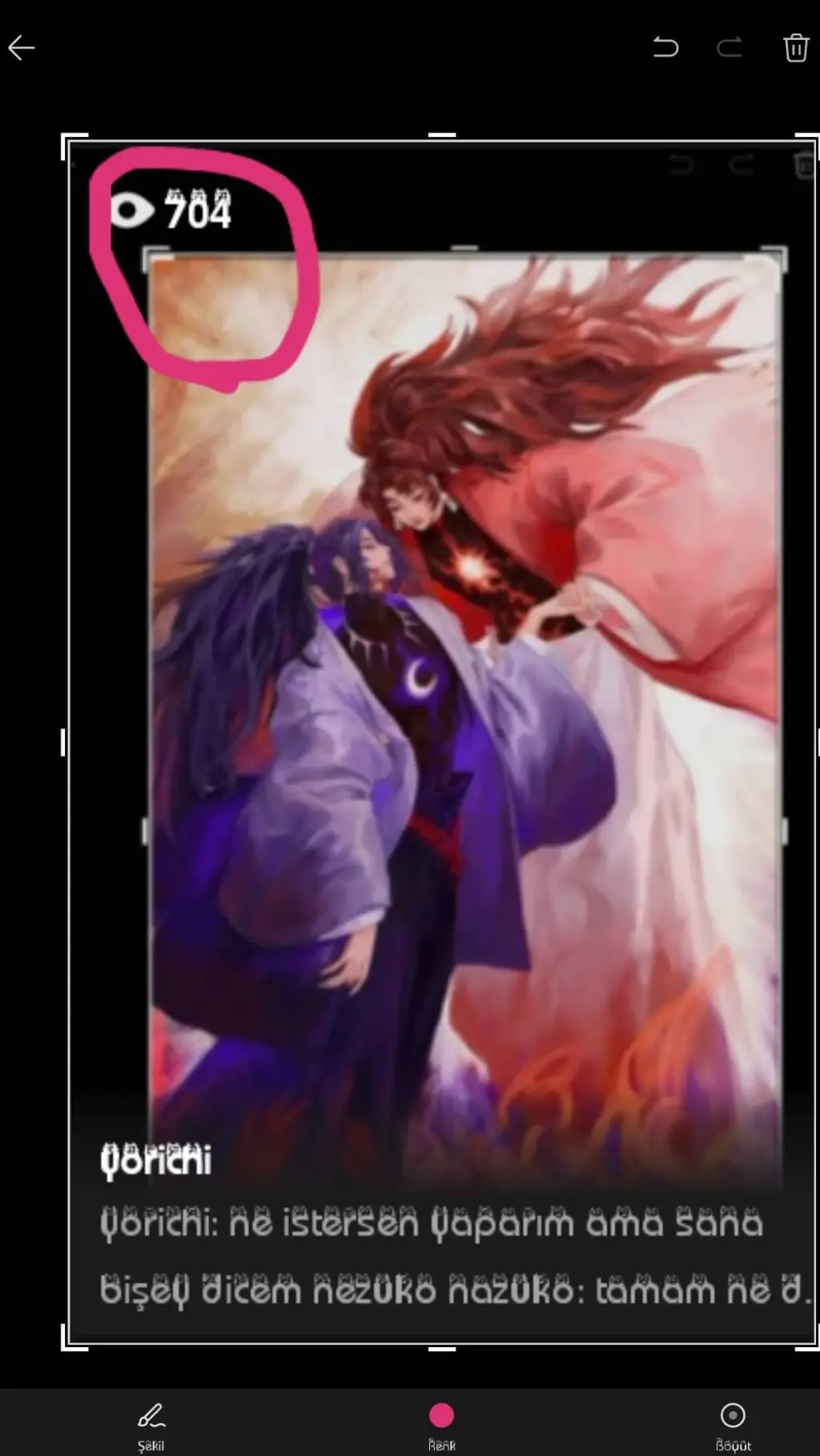 ai character: last name background