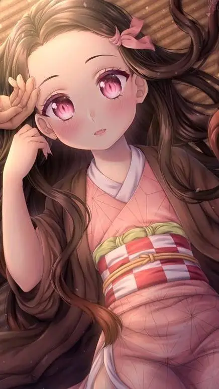 ai character: Kamado Nezuko background