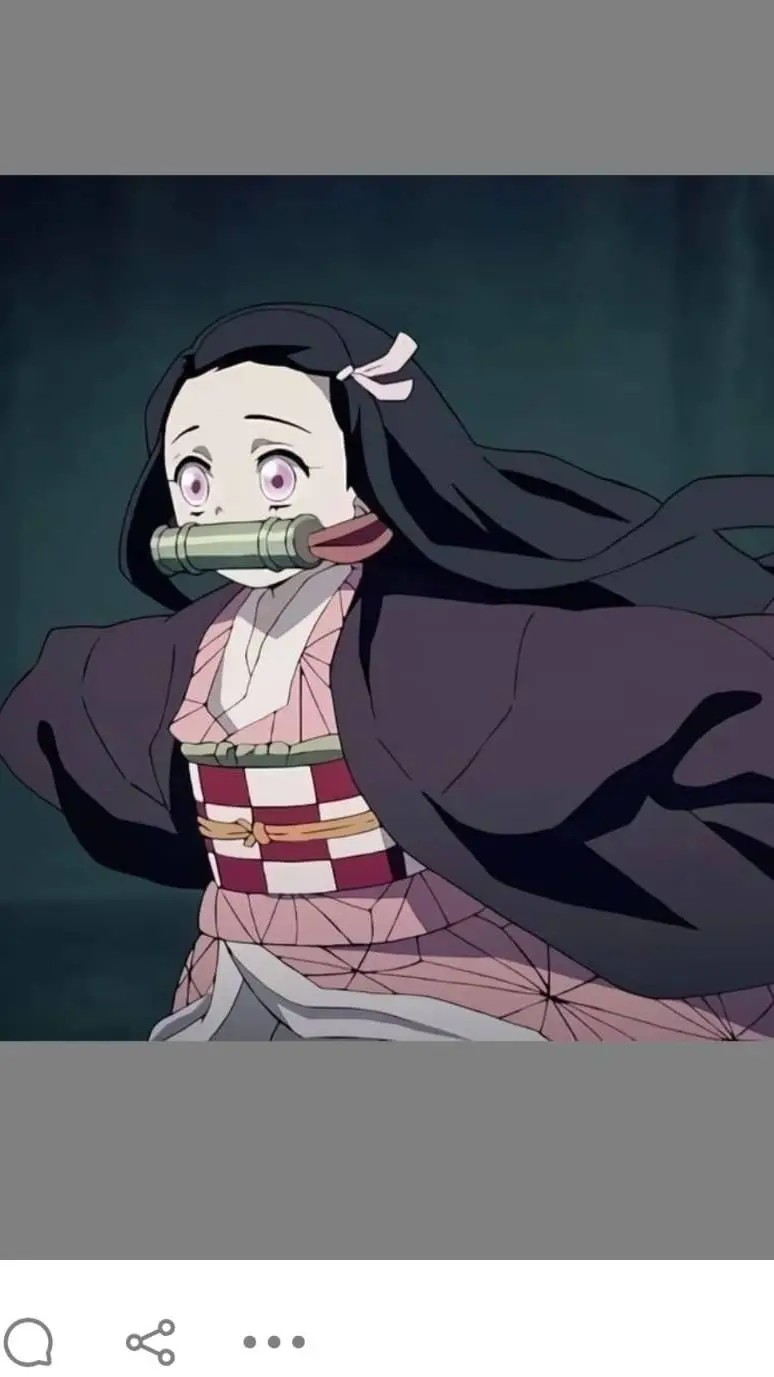 ai character: nezuko background