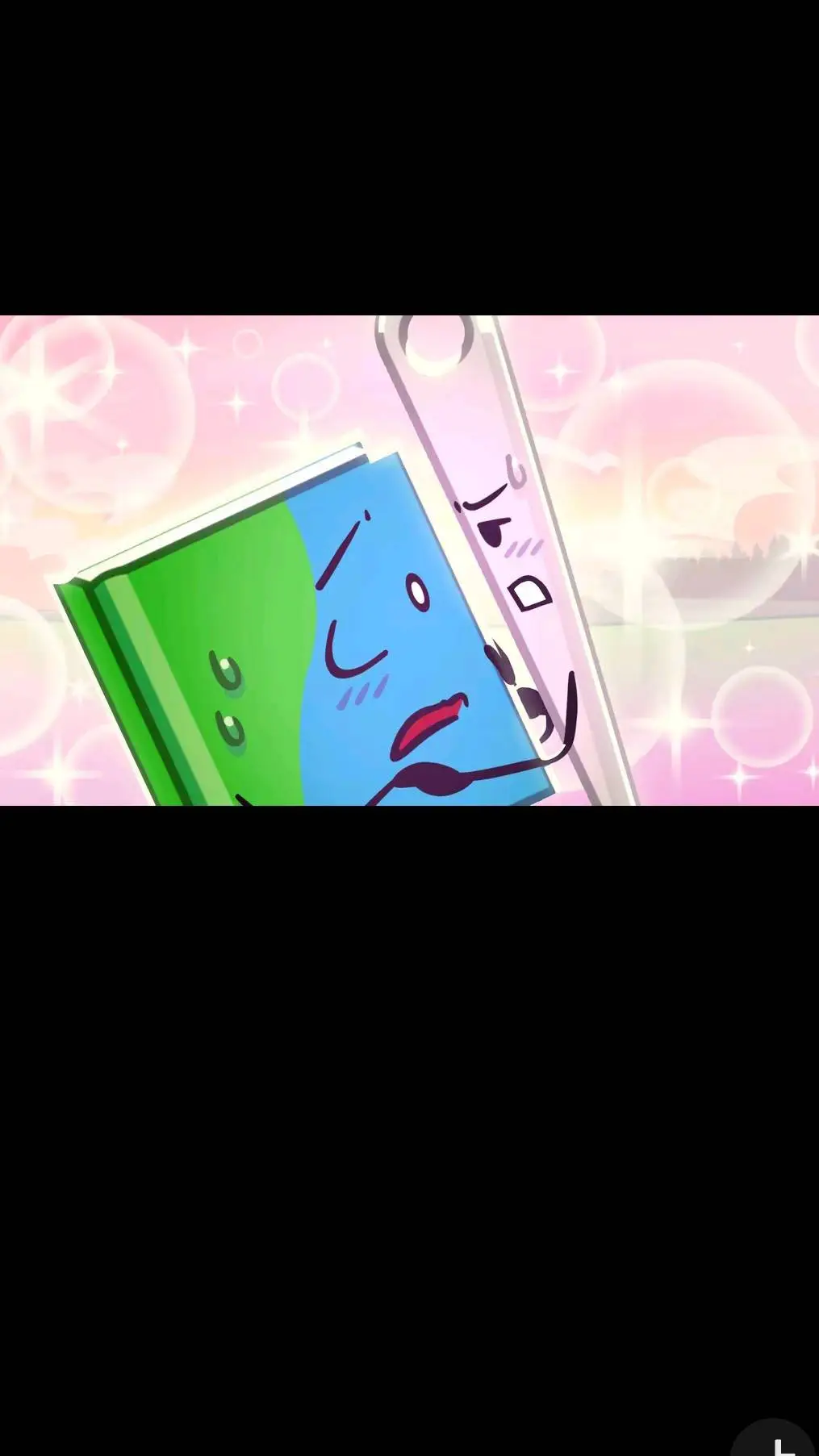 ai character: needle x book background