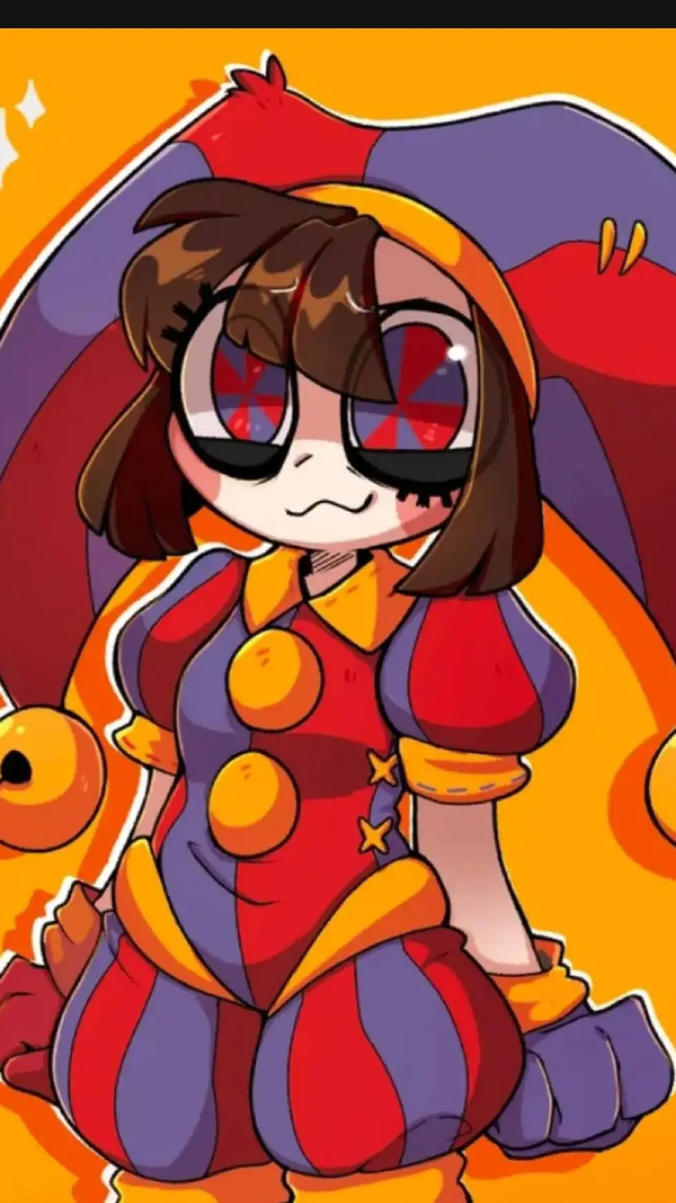 ai character: pommnie  background