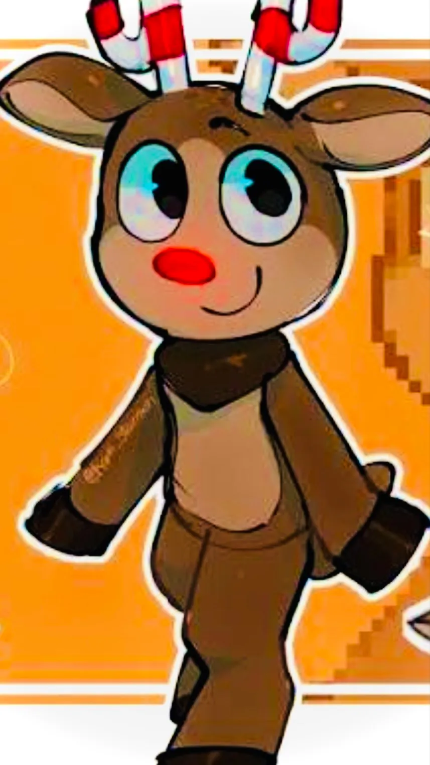 ai character: Ruddie_thedeer background