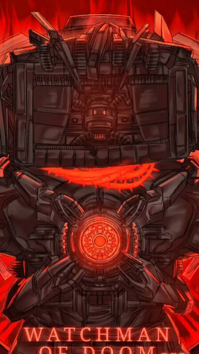 ai character: Watchman of doom. background