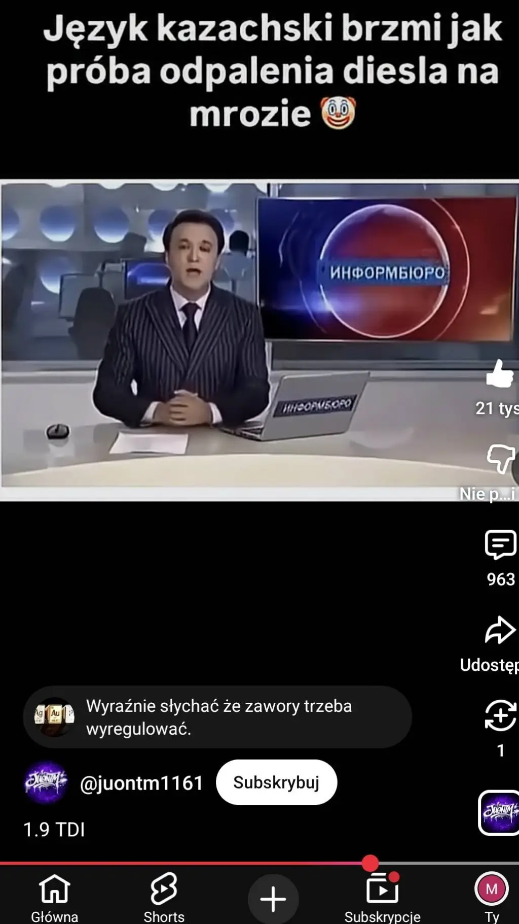 ai character: newsy w Kazachstan background