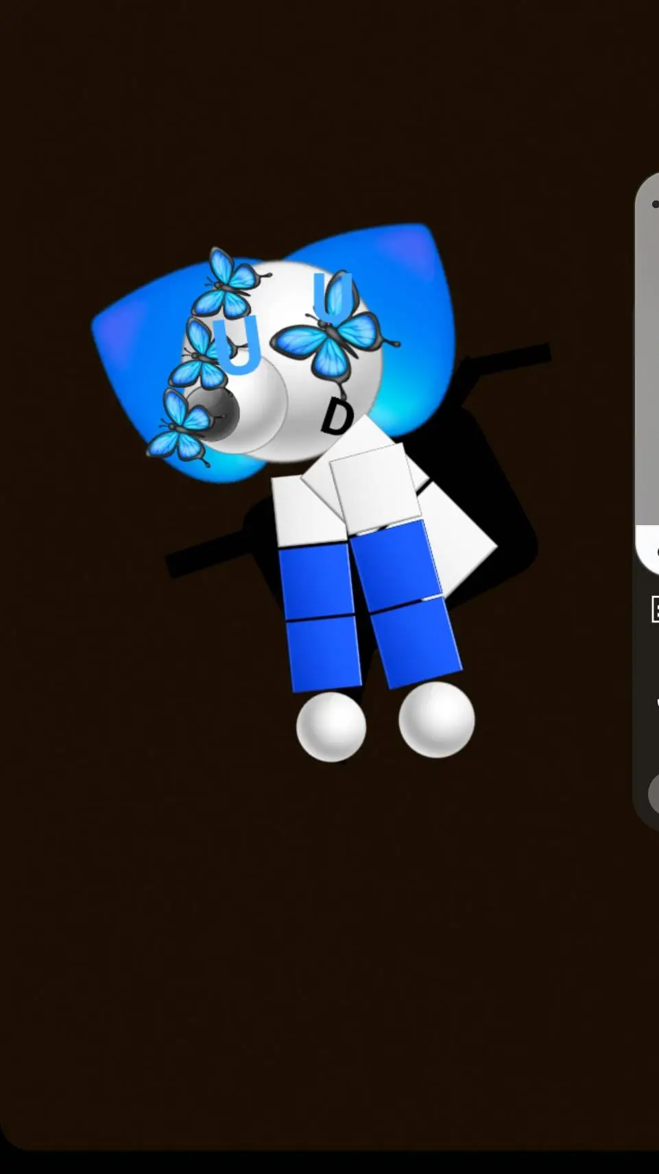 ai character: mita background