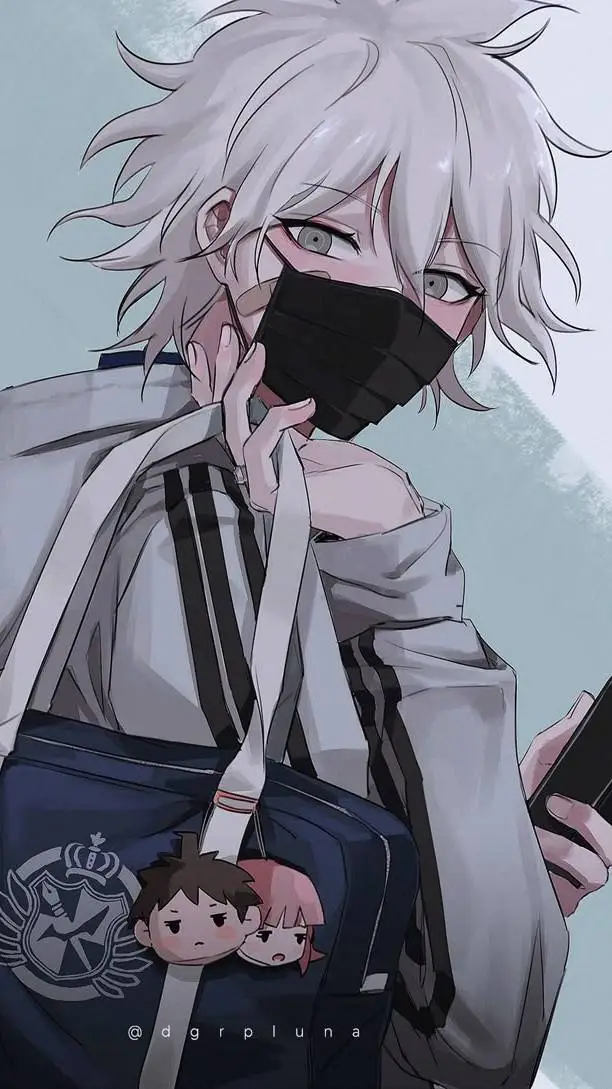 ai character: Nagito Komaeda  background