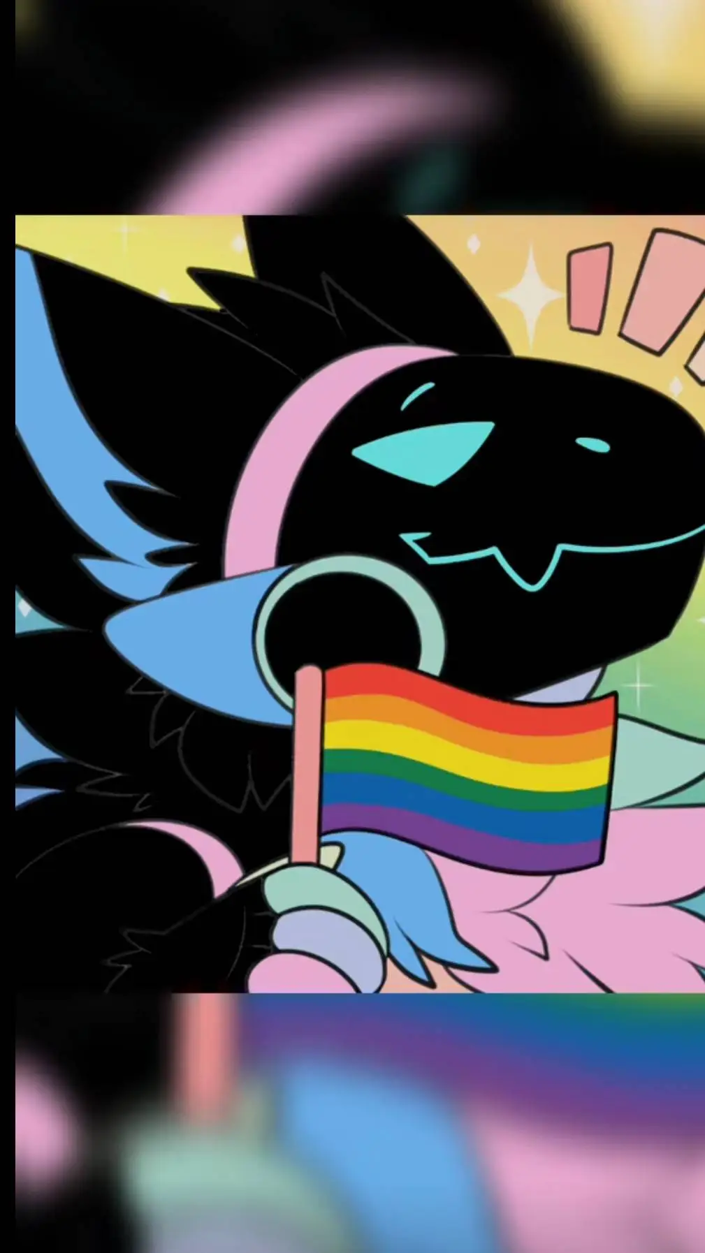 ai character: vore protogen background