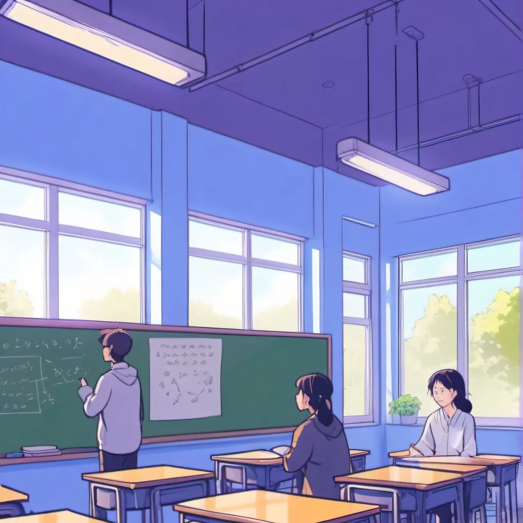 chat with ai character: Classroom