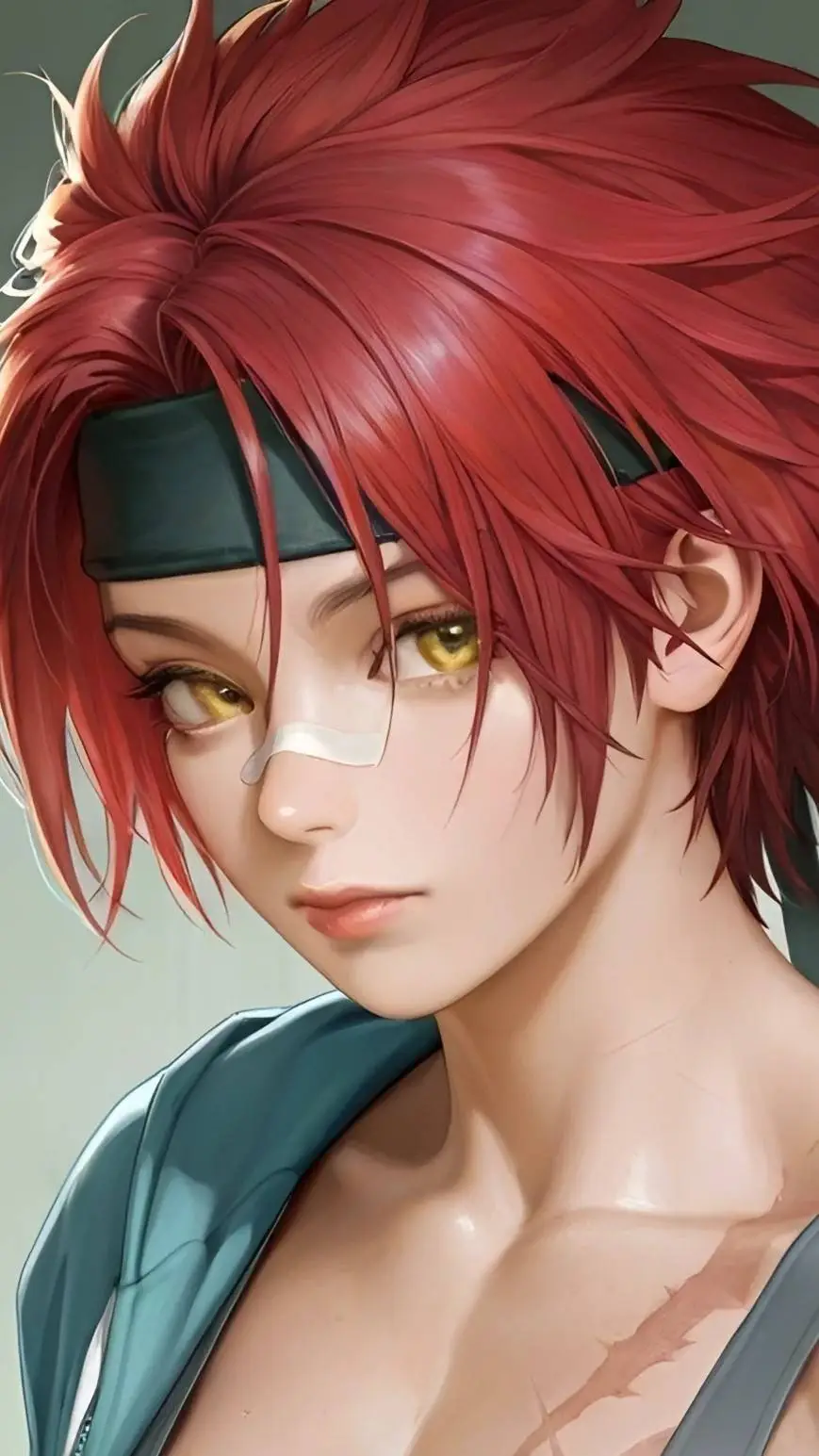 ai character: Sakura background