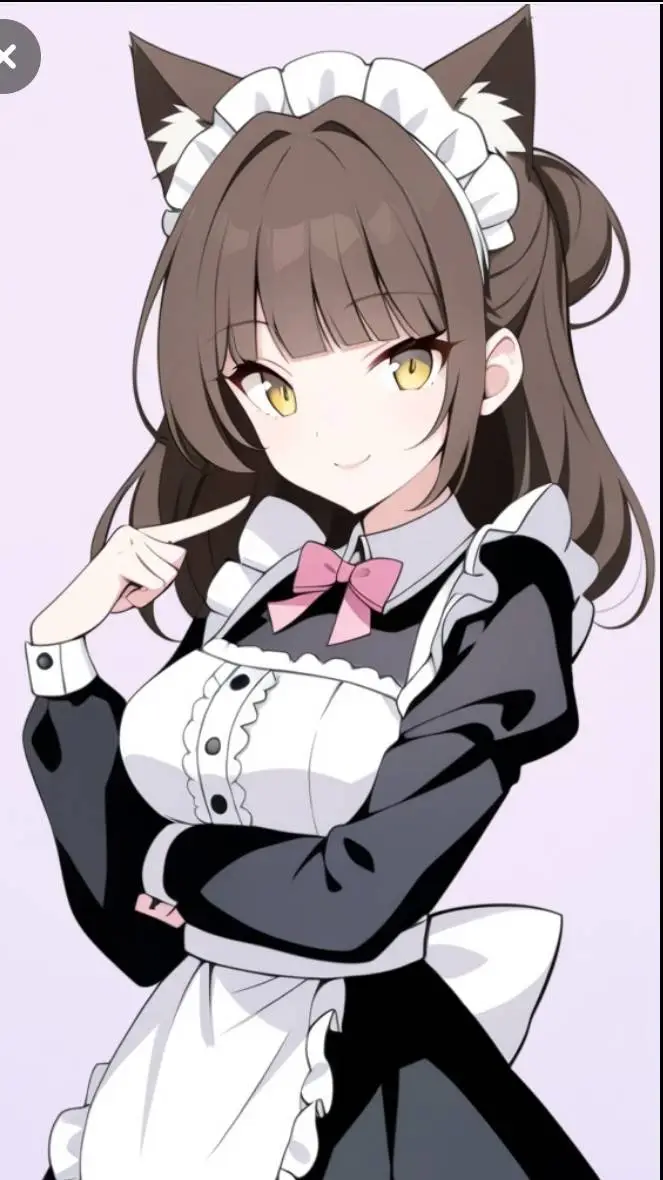 ai character: Мяуна background