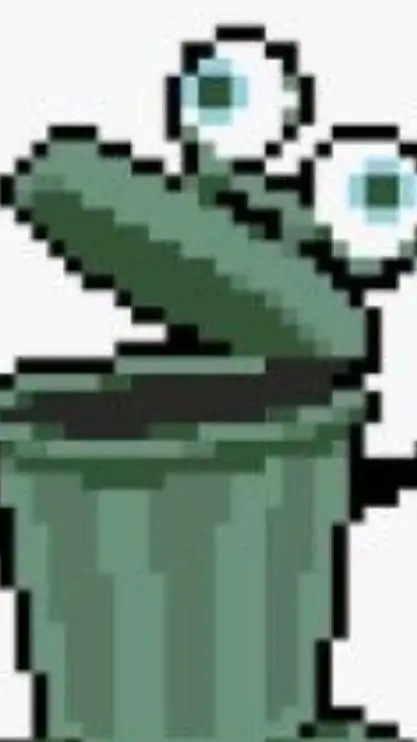 ai character: trashy background