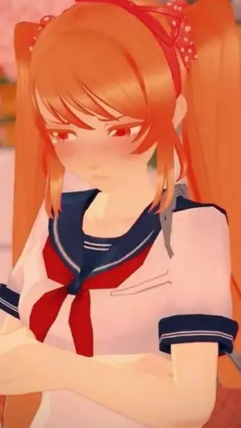 ai character: Osana Najimi 💢🧡 background