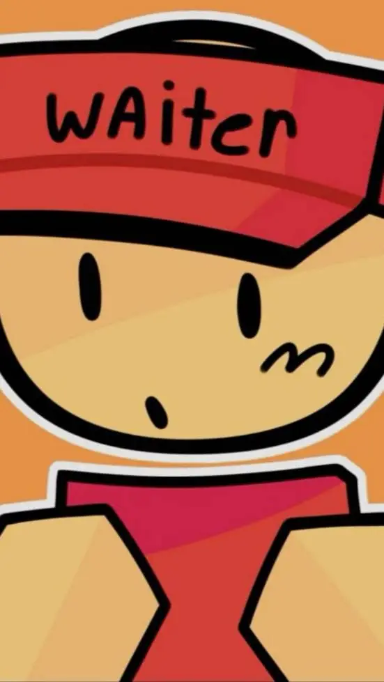 ai character: WAITER (GASA4) background