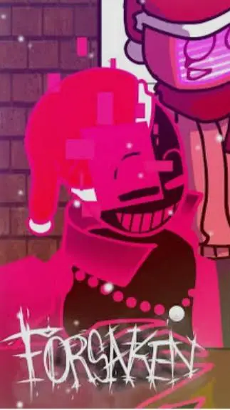 ai character: FORSAKEN CHRISTMAS background