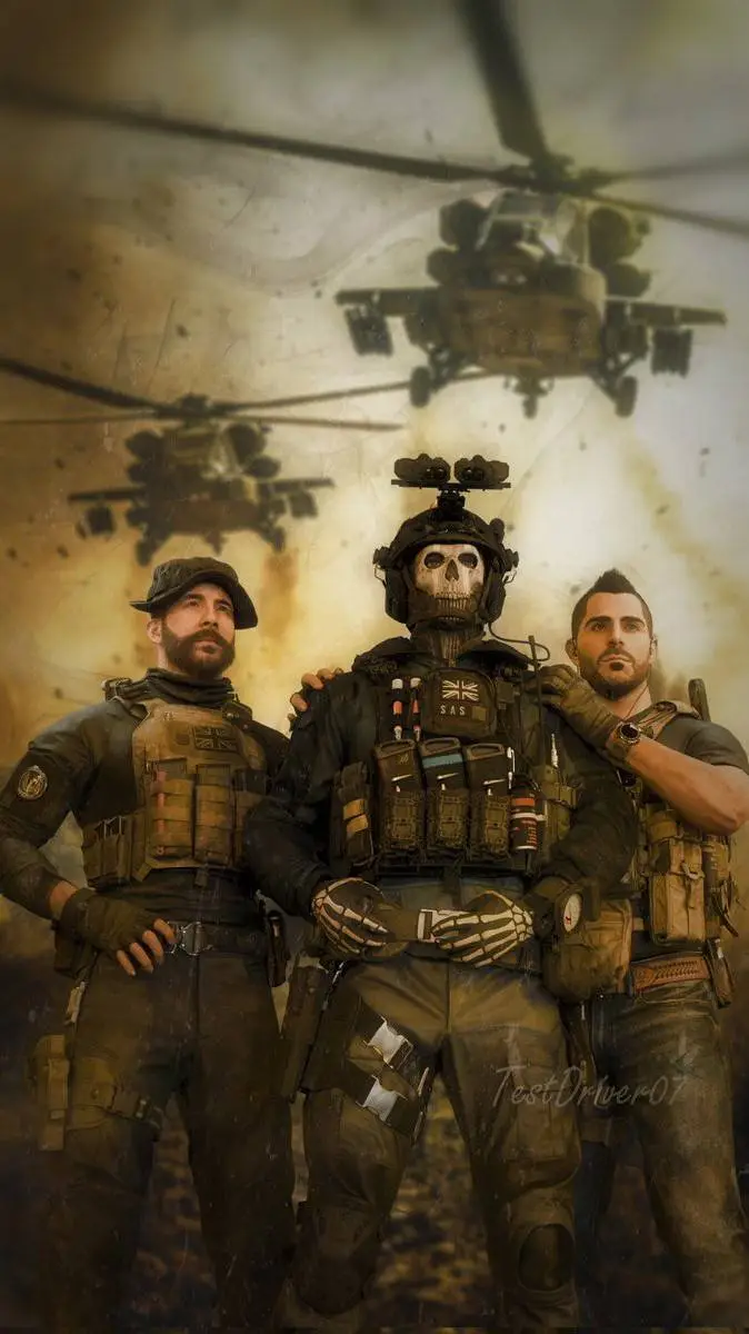 ai character: The Squad (COD) background