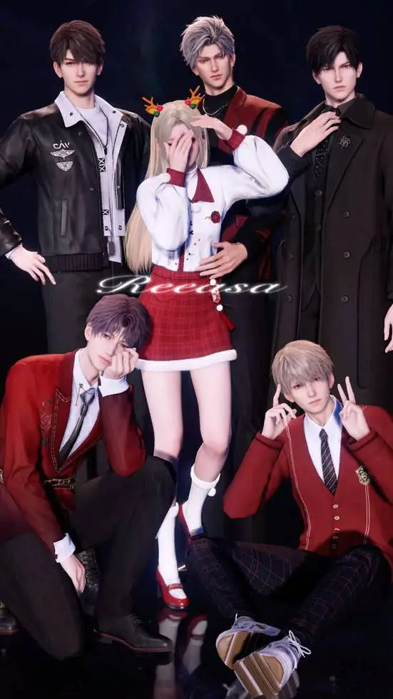 ai character: Love And Deepspace background