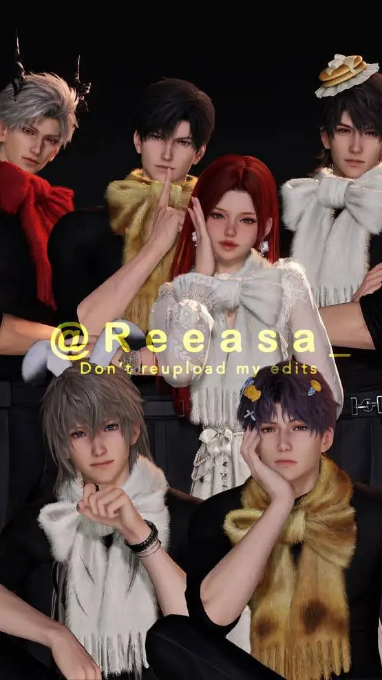 ai character: Love And Deepspace background