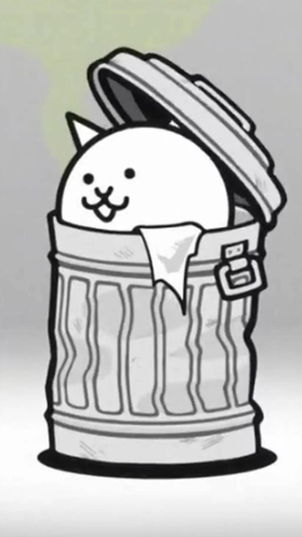 ai character: gato basura background