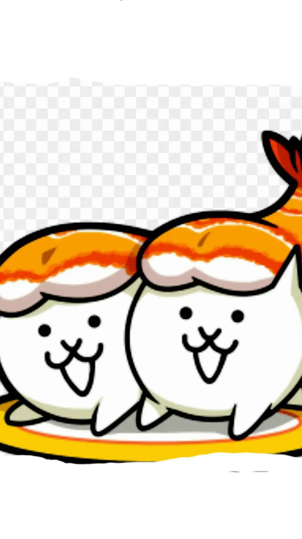 ai character: gato sushi background