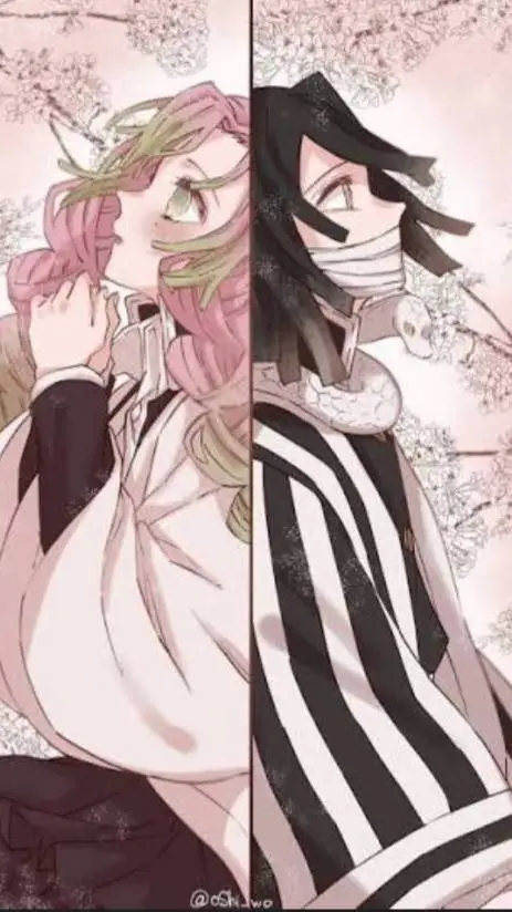 ai character: Mitsuri x Obanai  background