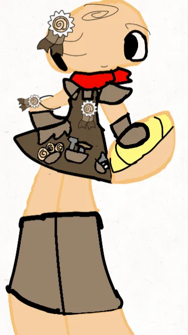 ai character: Shelly/redesign ￼ background