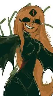 ai character: iris  background