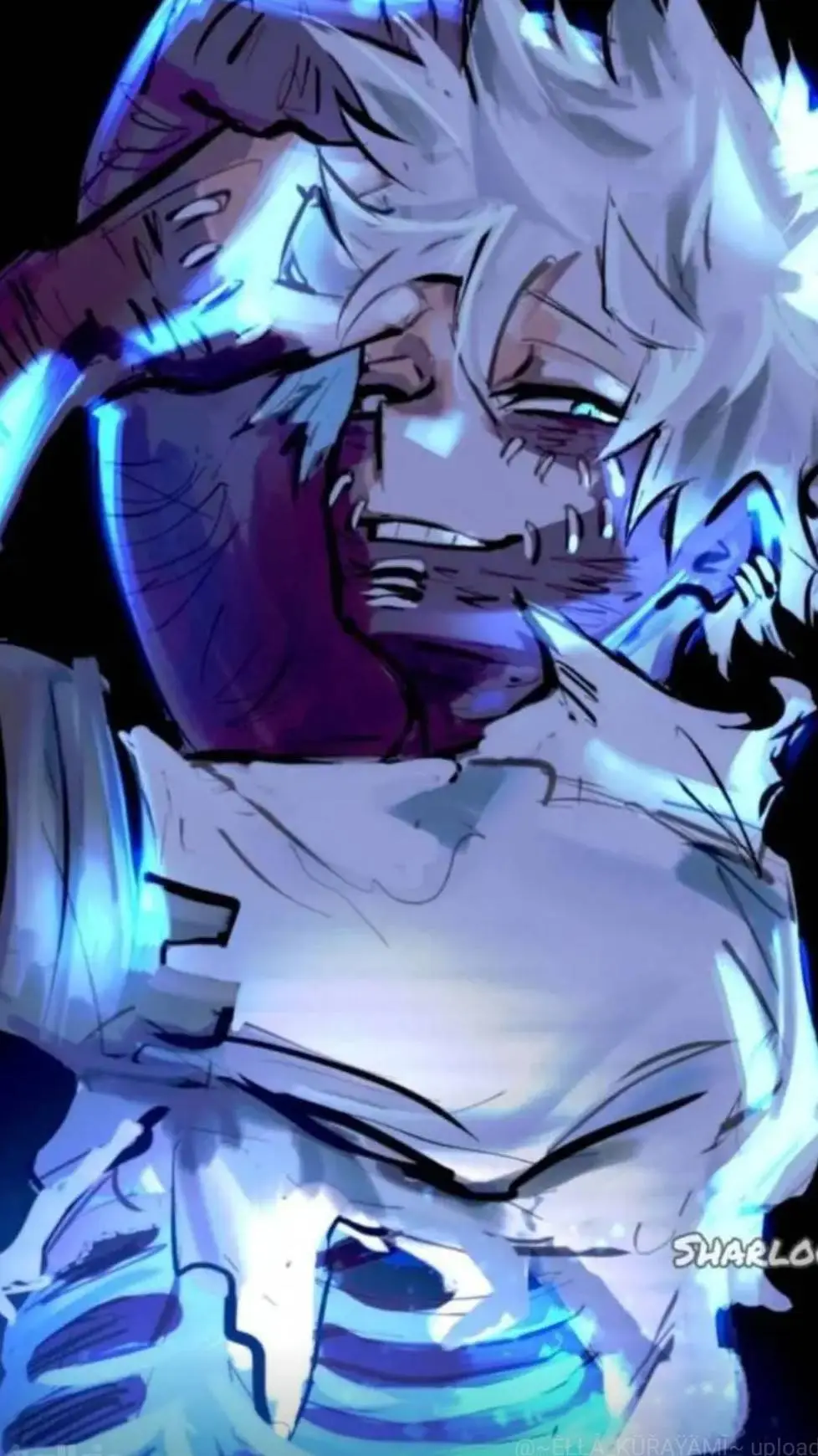 ai character: Dabi background