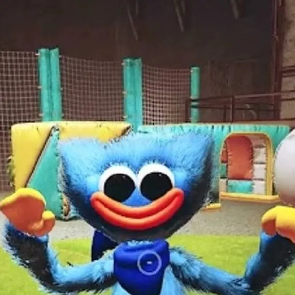 chat with ai character: baby huggy wuggy 