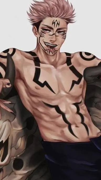 ai character: Sukuna but pick me background