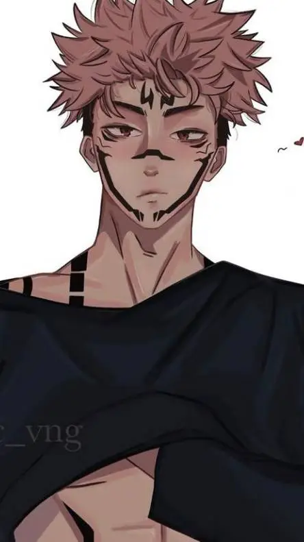 ai character: ꧁Sukuna and Yuji꧂ background