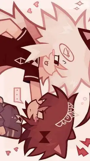 ai character: 🐱Oliver x ∆lice 🐇💓 background