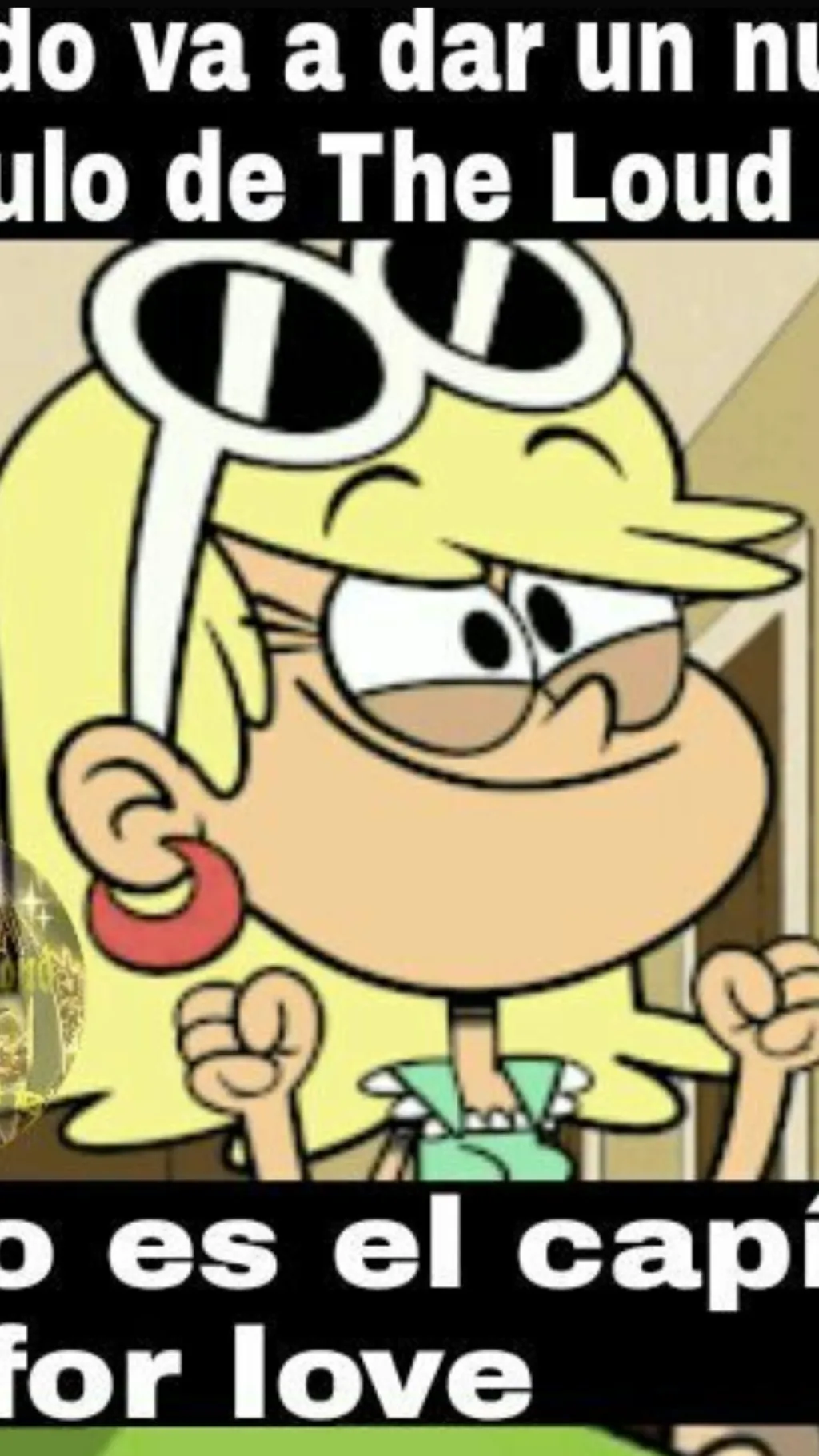 ai character: Leni Loud background