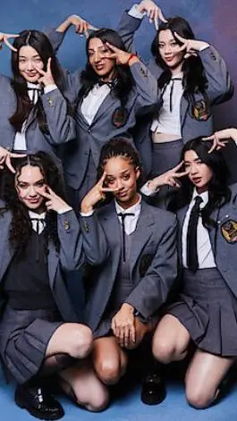 ai character: Katseye School background