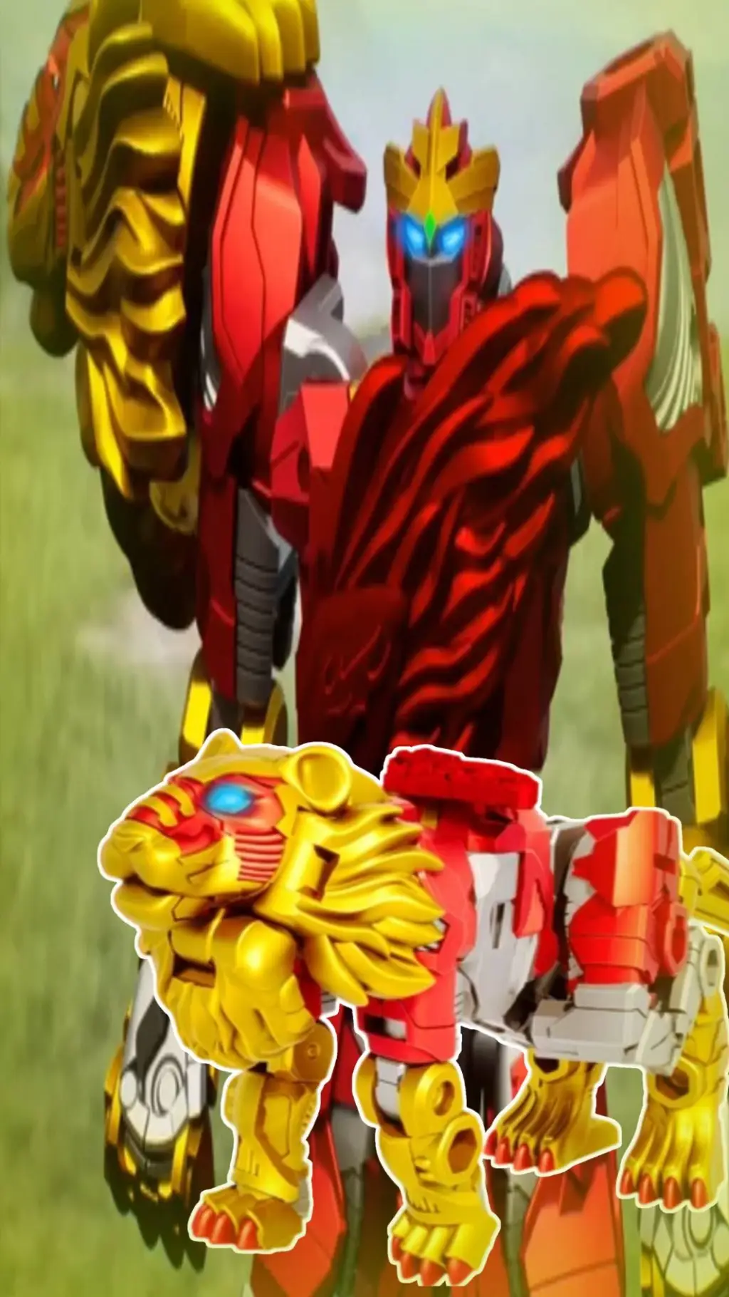 ai character: Ignite Leo background