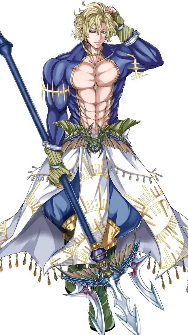 ai character: Poseidón  background