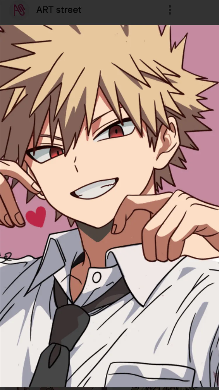 ai character: Bakugo background