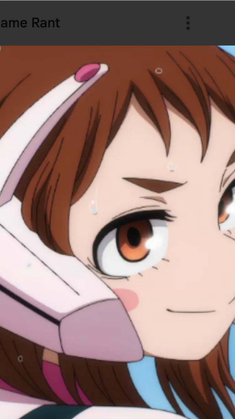 ai character: Uraraka  background