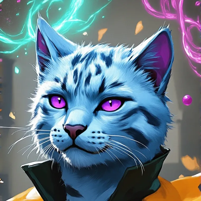 chat with ai character: Blue Cattro