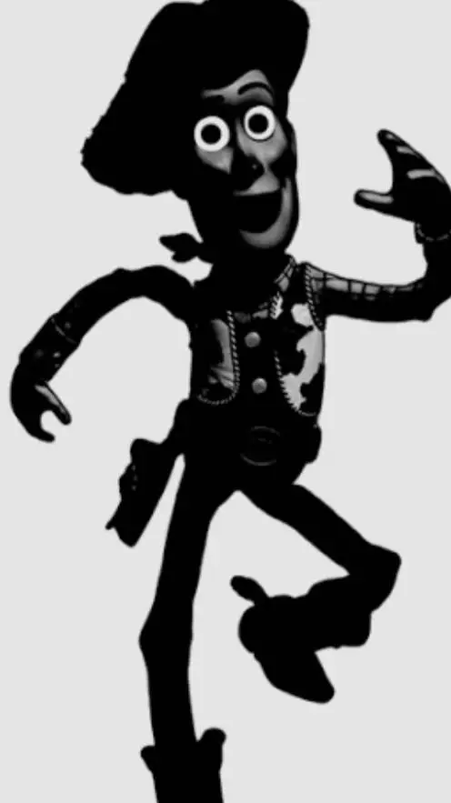 ai character: A friend and a toy background