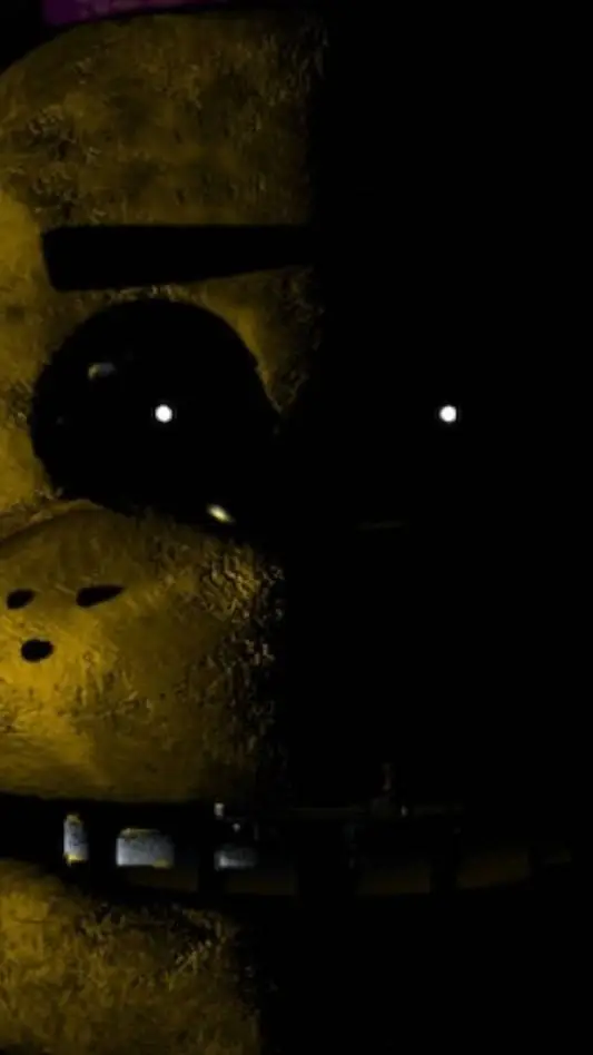 ai character: golden freddy  background