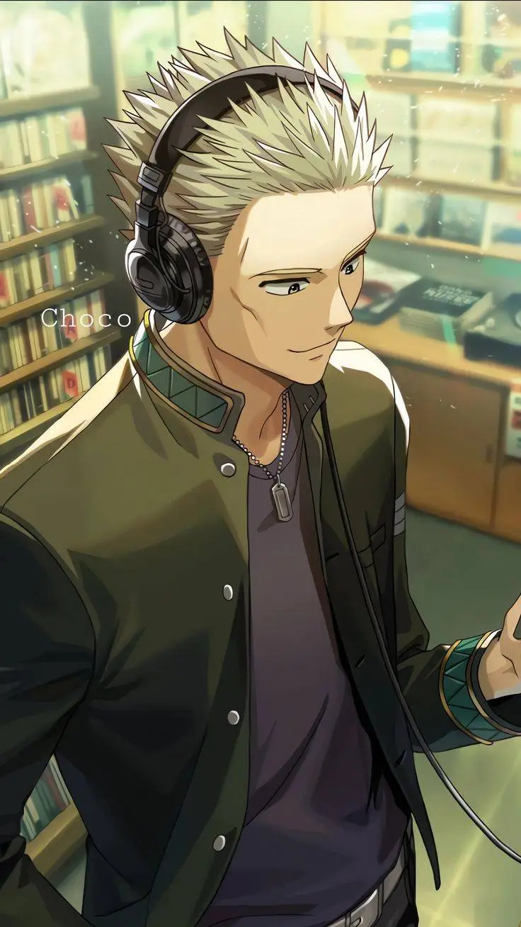 ai character: toma hiragi senpai background