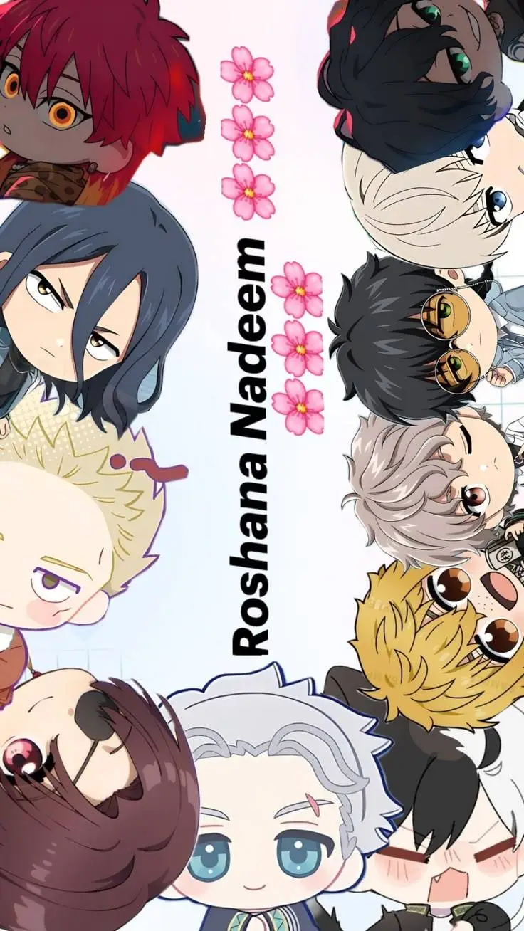 ai character: Roshana perystar 🌸 background