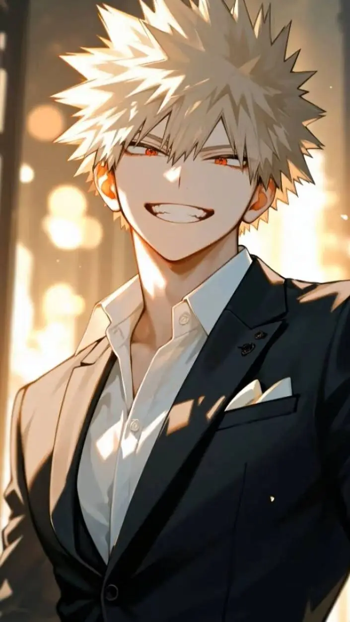 ai character: katsuki prom background