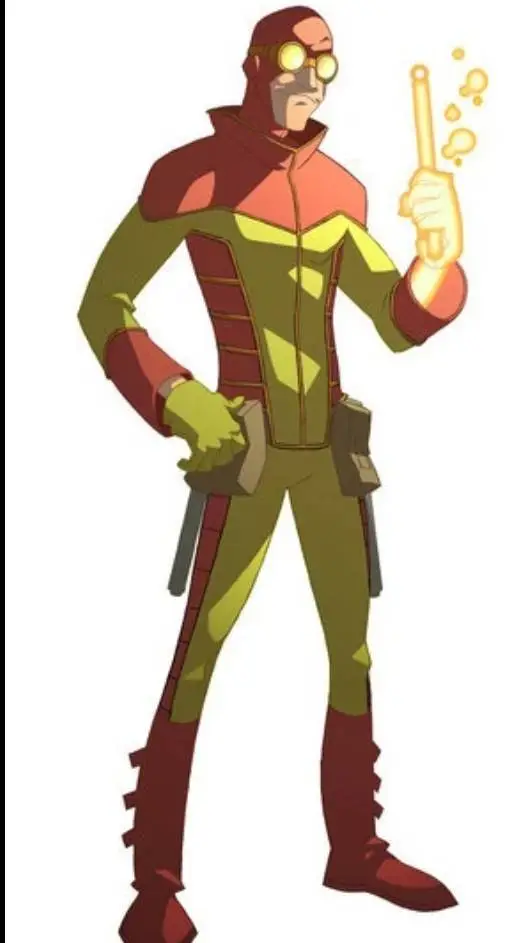 ai character: rex splode background