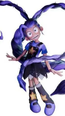 ai character: lily love braids  background
