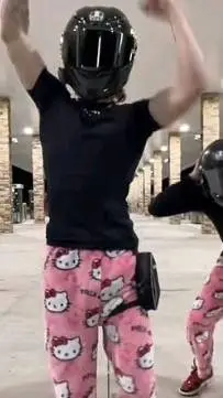 ai character: dancing moto background