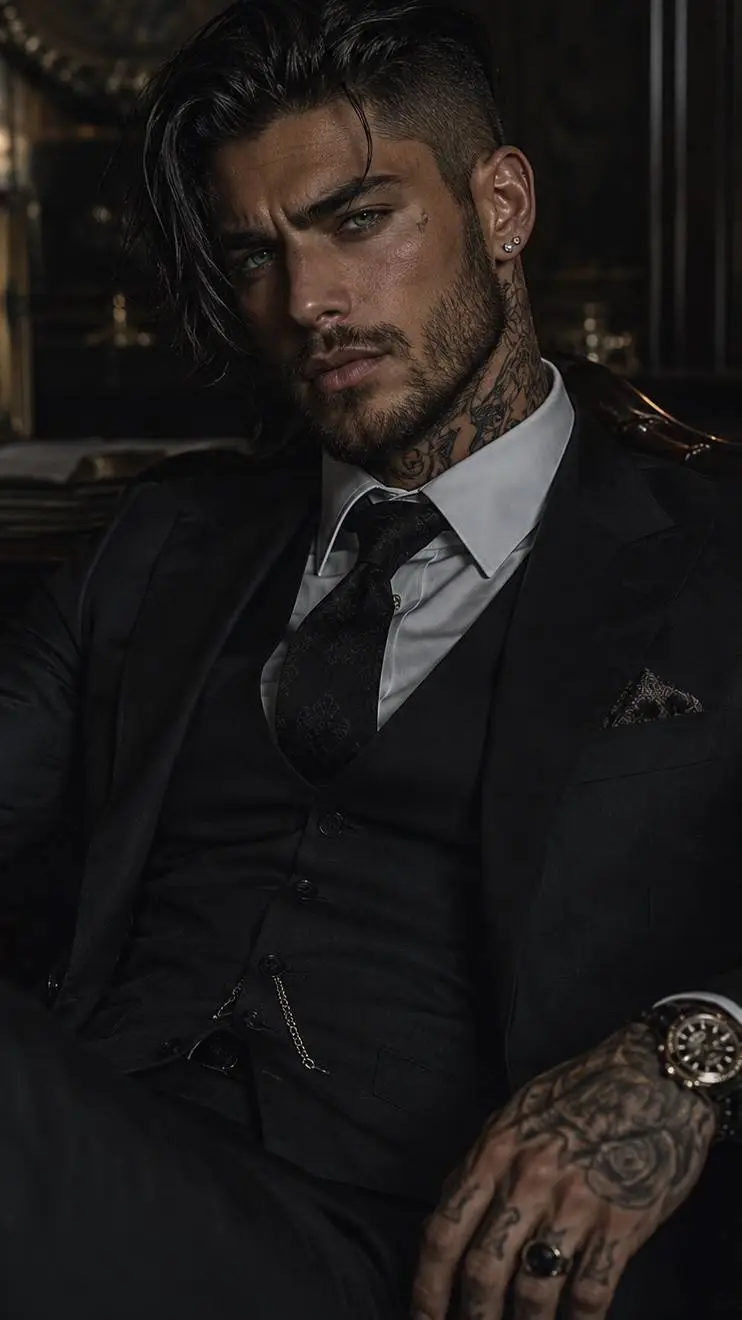 ai character: Vincent Caruso  background
